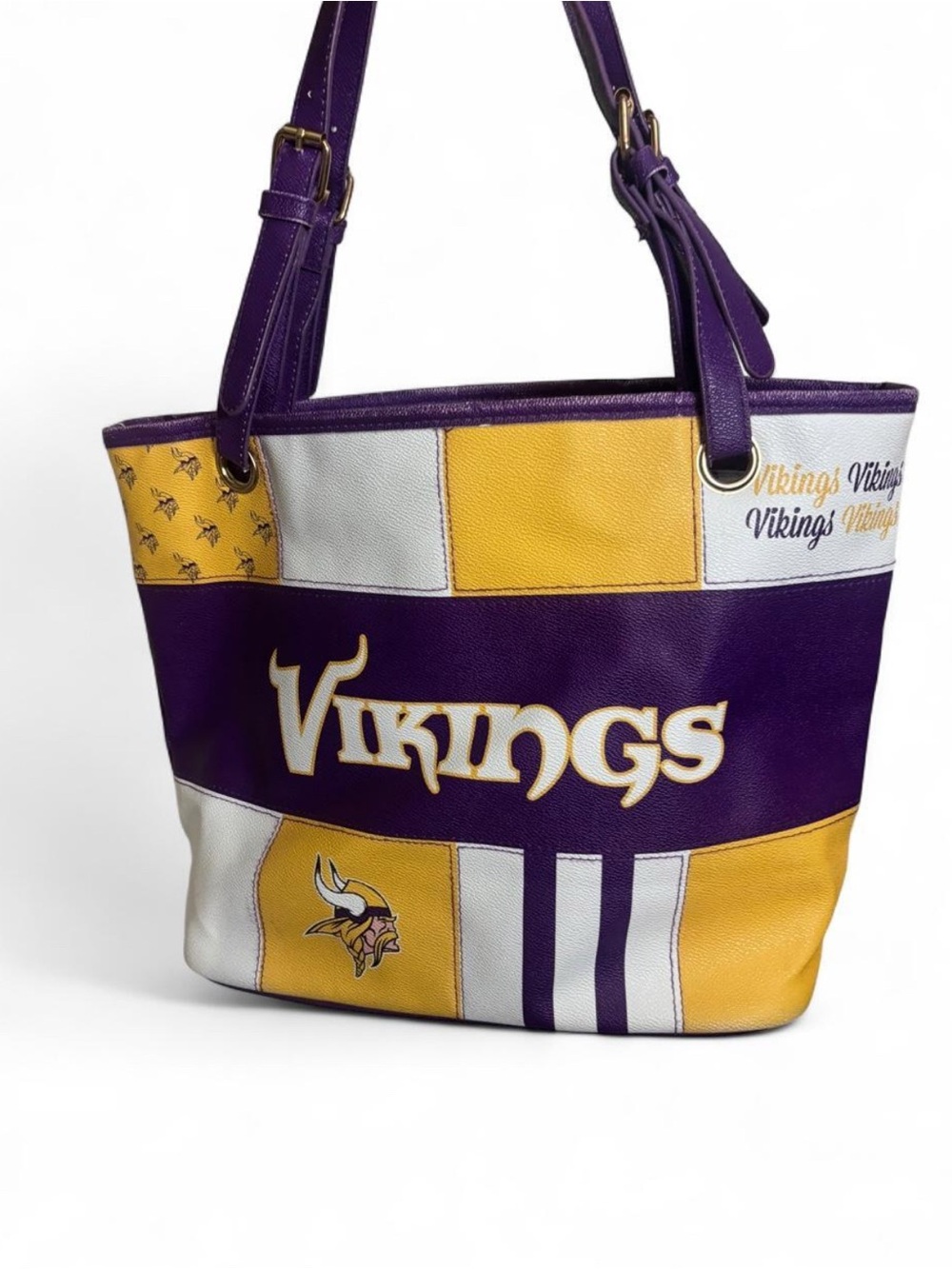Minnesota Vikings Faux Leather Purse